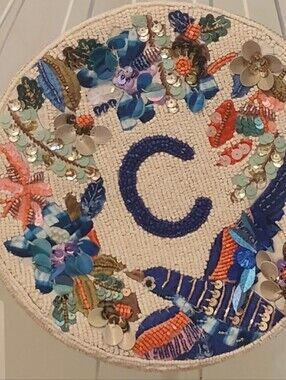 Beautiful Colorful NWT Anthropologie Chain Shoulder Bag Pocketbook